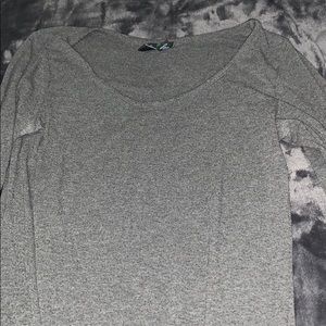 Gray long sleeve